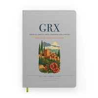 Thumbnail for Federico García Lorca Granada-Jaén Airport (GRX) design on light gray notebook