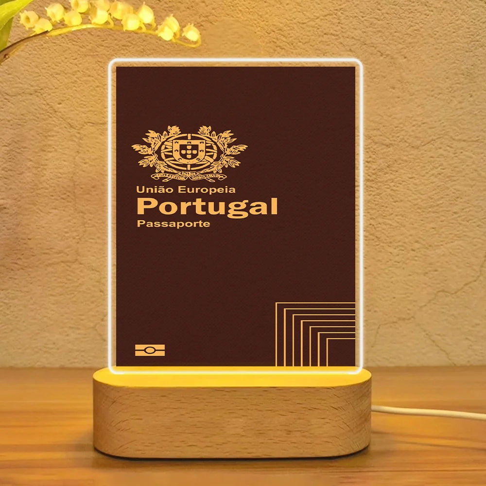 Portugal Passport Lamp - view 6