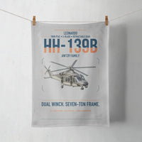 Thumbnail for Leonardo HH-139B design on light gray towel