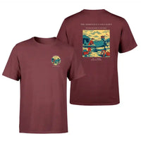 Thumbnail for VINTAGE G4427 - The Apprentice's Solo Dawn - Double-Side T-Shirt design on darkred double side t shirt