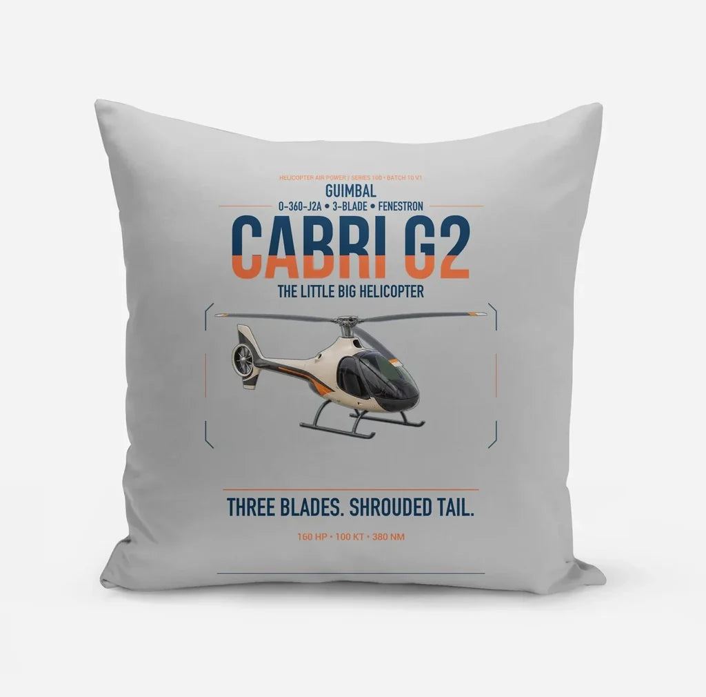 Guimbal Cabri G2 design on light gray pillow
