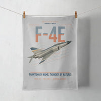 Thumbnail for F-4E Phantom II design on light gray towel