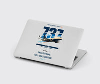 Thumbnail for Boeing 737 MAX 7 design on light gray MacBook case