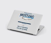 Thumbnail for Cessna Citation Mustang design on light gray MacBook case