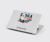 Thumbnail for F-35A Lightning II Every Sensor One Picture design on light gray MacBook case