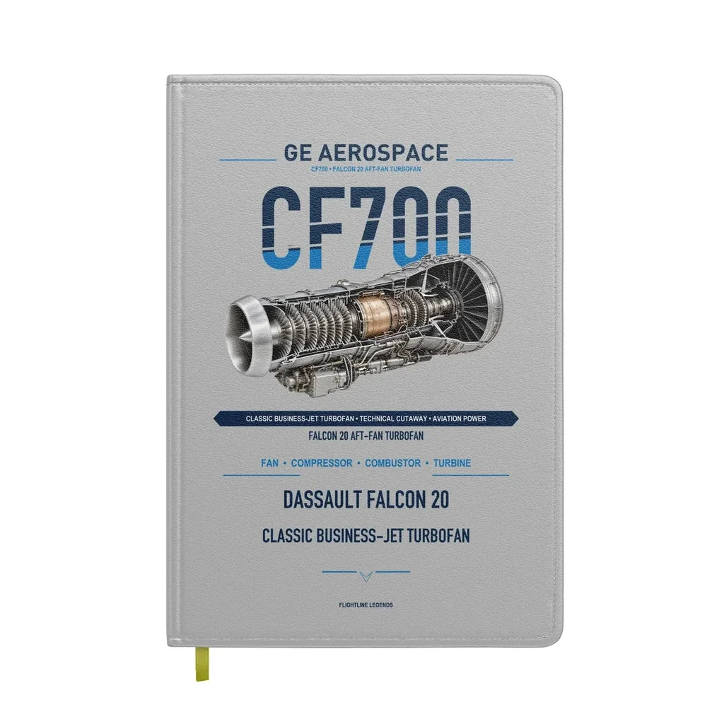CF700 design on light gray notebook