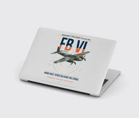 Thumbnail for de Havilland Mosquito FB VI design on light gray MacBook case