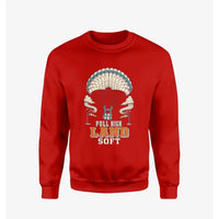 Thumbnail for Pull High Land Soft design on red sweatshirt