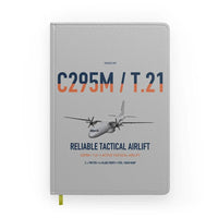Thumbnail for Airbus C295M T.21 design on light gray notebook