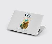 Thumbnail for Visby Airport (VBY) design on light gray MacBook case