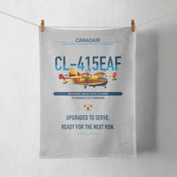 Thumbnail for Canadair CL-415EAF design on light gray towel