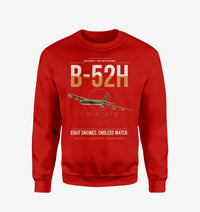 Thumbnail for B-52H Stratofortress design on red sweatshirt