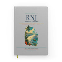 Thumbnail for Yoron Airport (RNJ) design on light gray notebook