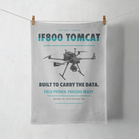 Thumbnail for Inspired Flight IF800 Tomcat design on light gray towel