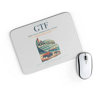 Thumbnail for Great Falls International Airport (GTF) design on light gray rectangle mouse pad