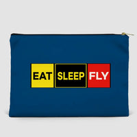 Thumbnail for Eat Sleep Fly Zipper Pouch - view 6