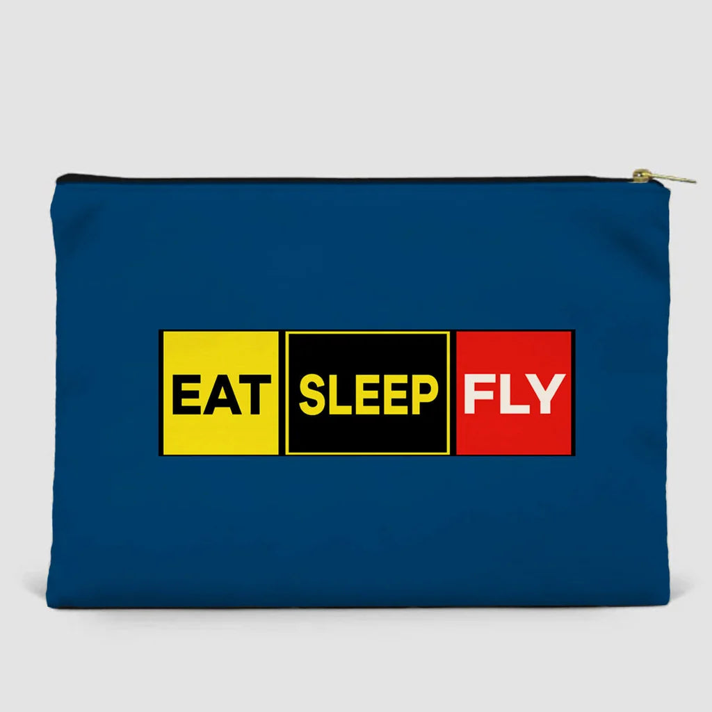 Eat Sleep Fly Zipper Pouch - view 6