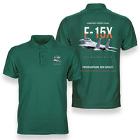 Thumbnail for F-15X ADVANCED EAGLE PROPOSAL design on green polo