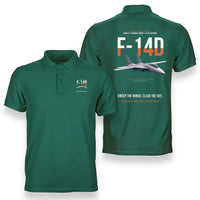 Thumbnail for F-14D TOMCAT design on green polo