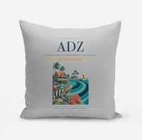 Thumbnail for Gustavo Rojas Pinilla International Airport (ADZ) design on light gray pillow