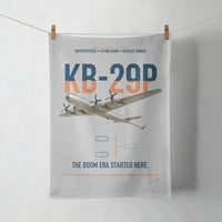 Thumbnail for KB-29P SUPERFORTRESS design on light gray towel