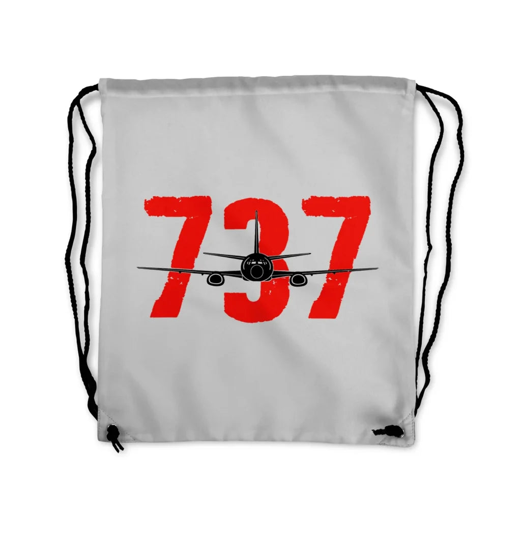 Boeing 737 Drawstring Bag - view 6