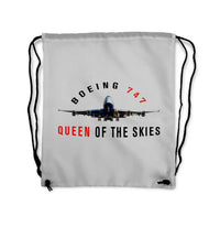 Thumbnail for Boeing 747 Drawstring Bag - view 6