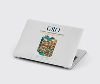 Thumbnail for Girona–Costa Brava Airport (GRO) design on light gray MacBook case