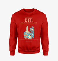 Thumbnail for Baton Rouge Metropolitan Airport BTR Sweatshirt - Red