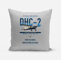 Thumbnail for DHC-2 Beaver Mk I design on light gray pillow
