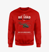 Thumbnail for MBB BO 105P PAH-1 design on red sweatshirt