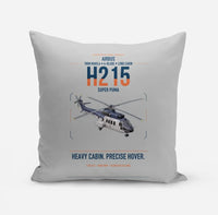 Thumbnail for Airbus H215 design on light gray pillow