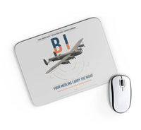 Thumbnail for Avro Lancaster B I design on light gray rectangle mouse pad