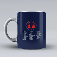 Thumbnail for Customisable Aviation Alphabet Mug - view 6