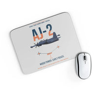 Thumbnail for AJ-2 Savage Tanker design on light gray rectangle mouse pad