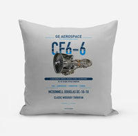 Thumbnail for CF6-6 design on light gray pillow