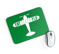 Thumbnail for Eat Sleep Fly & Propeller Mouse Pad - view 6
