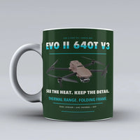 Thumbnail for EVO II Dual 640T V3 Mug design on dark green autel