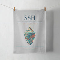 Thumbnail for Sharm El Sheikh International Airport (SSH) design on light gray towel