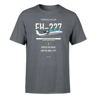 Thumbnail for Fairchild Hiller FH-227B design on gray single side