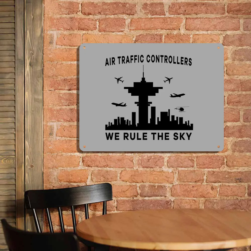 Air Traffic Controllers - We Metal Sign - view 6
