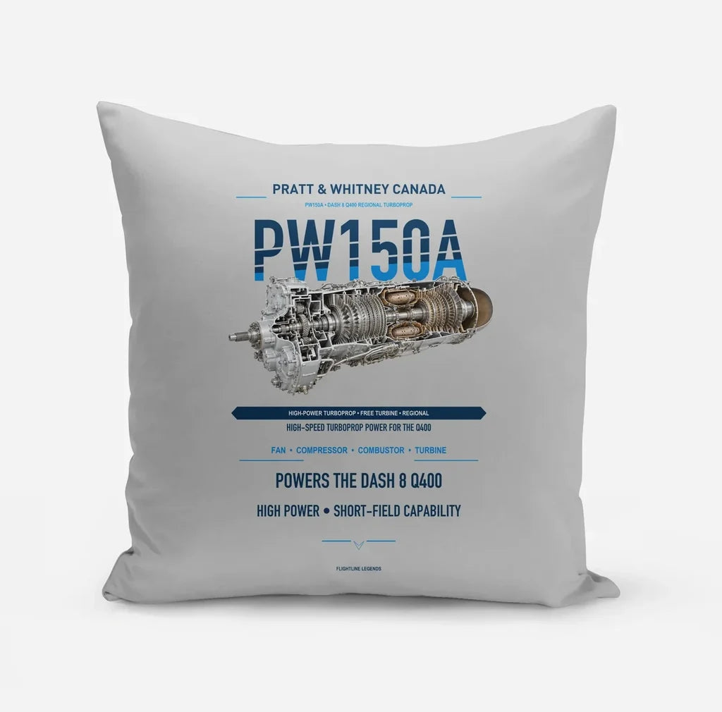 PW150A design on light gray pillow