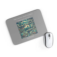 Thumbnail for VINTAGE G4407 - The Lagoon Night Fishing - Designed Mouse Pads design on gray rectangle