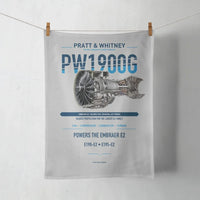 Thumbnail for PW1900G design on light gray towel