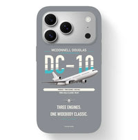 Thumbnail for McDonnell Douglas DC-10 design on gray magsafe iphone case, for iPhone 17 Pro