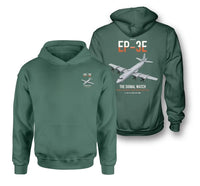 Thumbnail for EP-3E ARIES II design on green double-side hoodie, double-side print