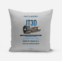 Thumbnail for JT3D design on light gray pillow