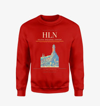 Thumbnail for Helena Regional Airport (HLN) design on red sweatshirt