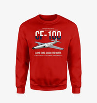 Thumbnail for Avro Canada CF-100 Mk5 Canuck Northern All Weather Interceptor design on red sweatshirt