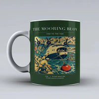 Thumbnail for VINTAGE G4183 - The Mooring Buoy - Ceramic Mug design on darkgreen